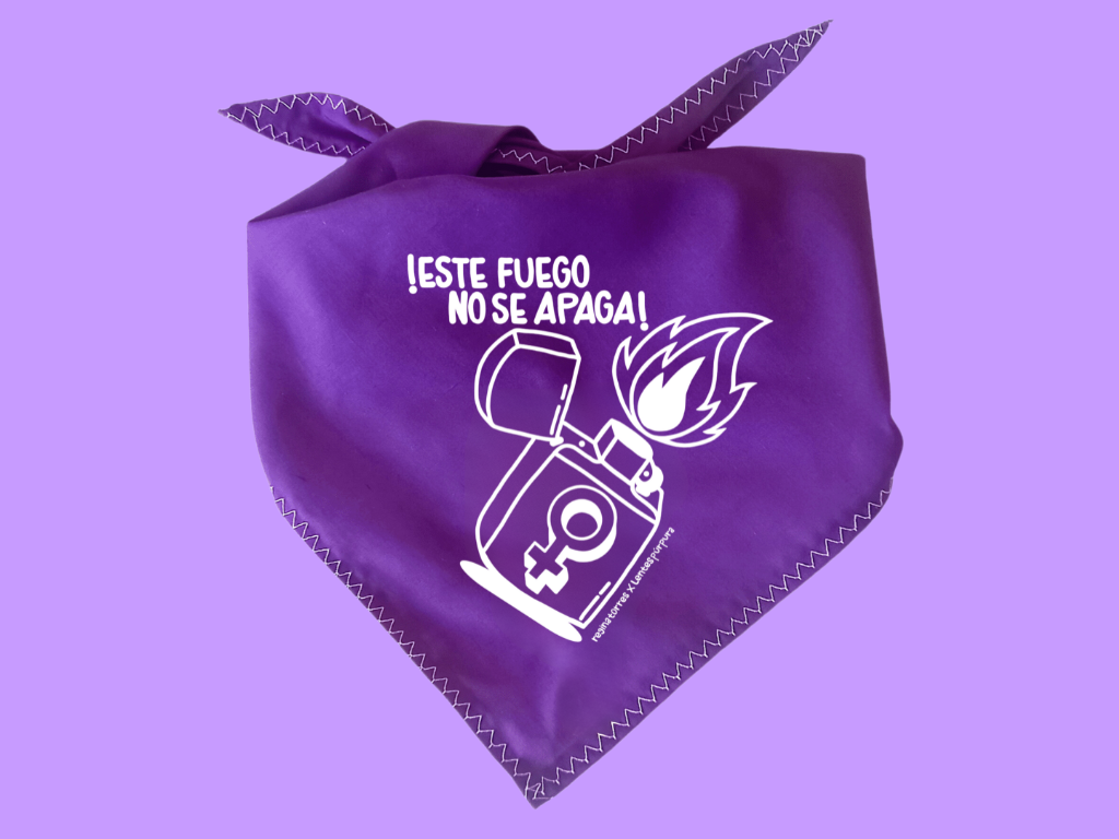 Pañuelo Morado | Este 🔥 No se Apaga