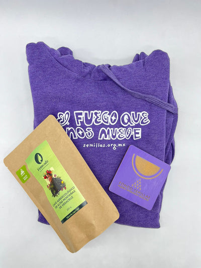 Fondo Semillas # 1 | Sudadera + Café + Portavasos