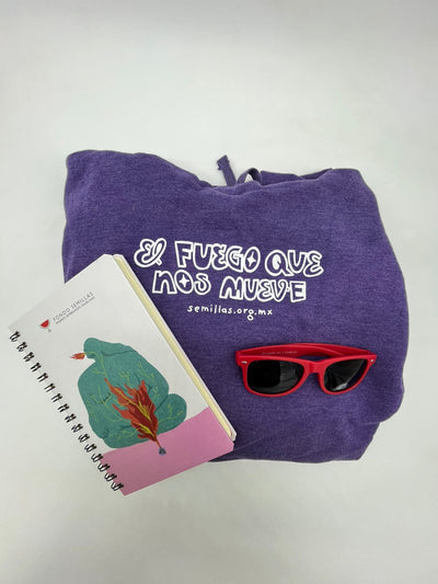 Fondo Semillas #2 Sudadera + Libreta + Gafas