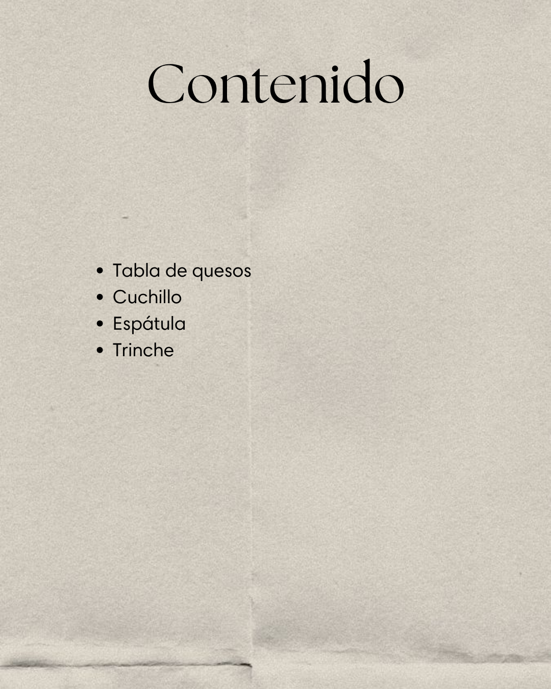 Tabla de Quesos