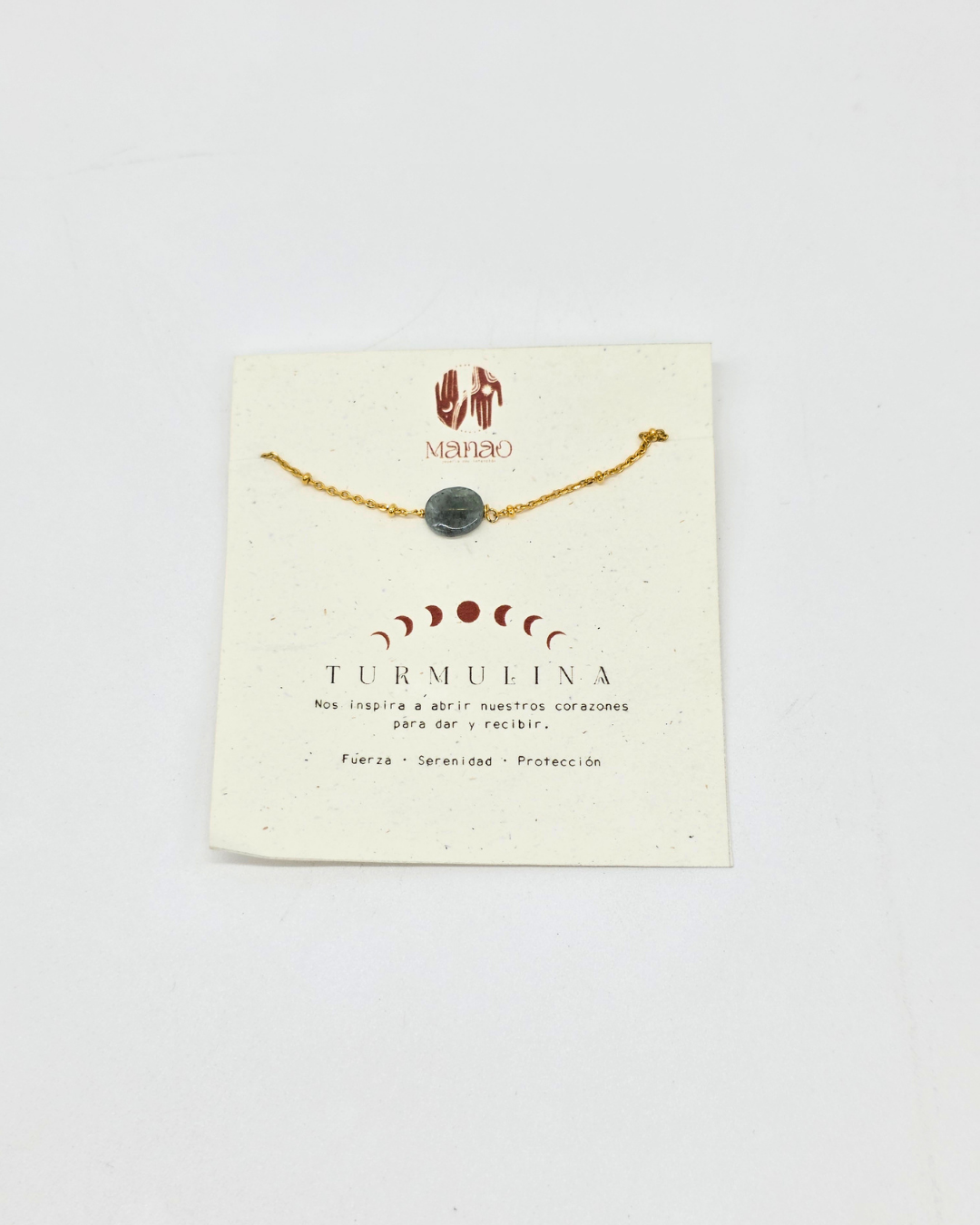 Pulsera Turmulina  | Hecha a mano
