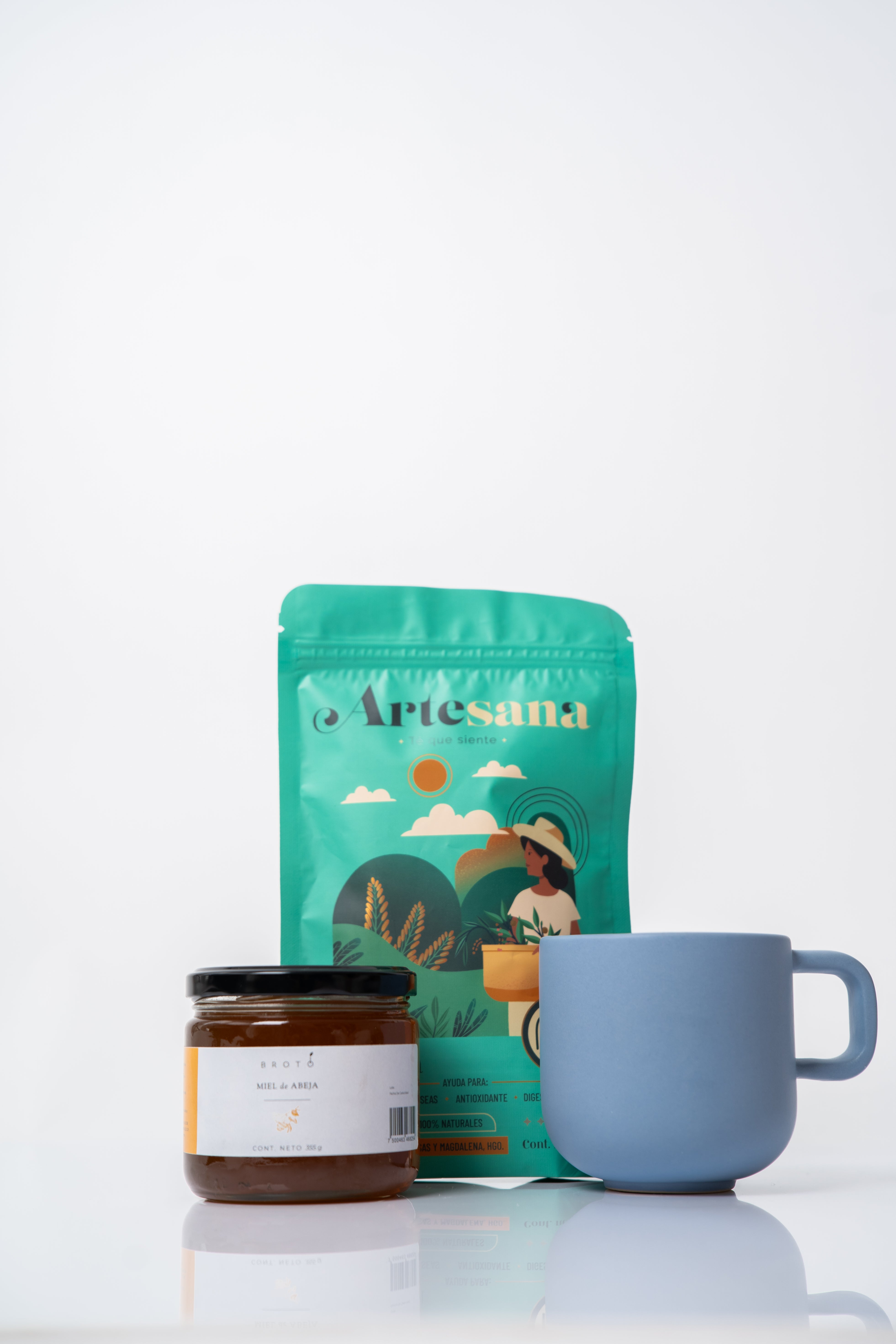 Tisana Gourmet | Tisana + Miel + Taza Premium