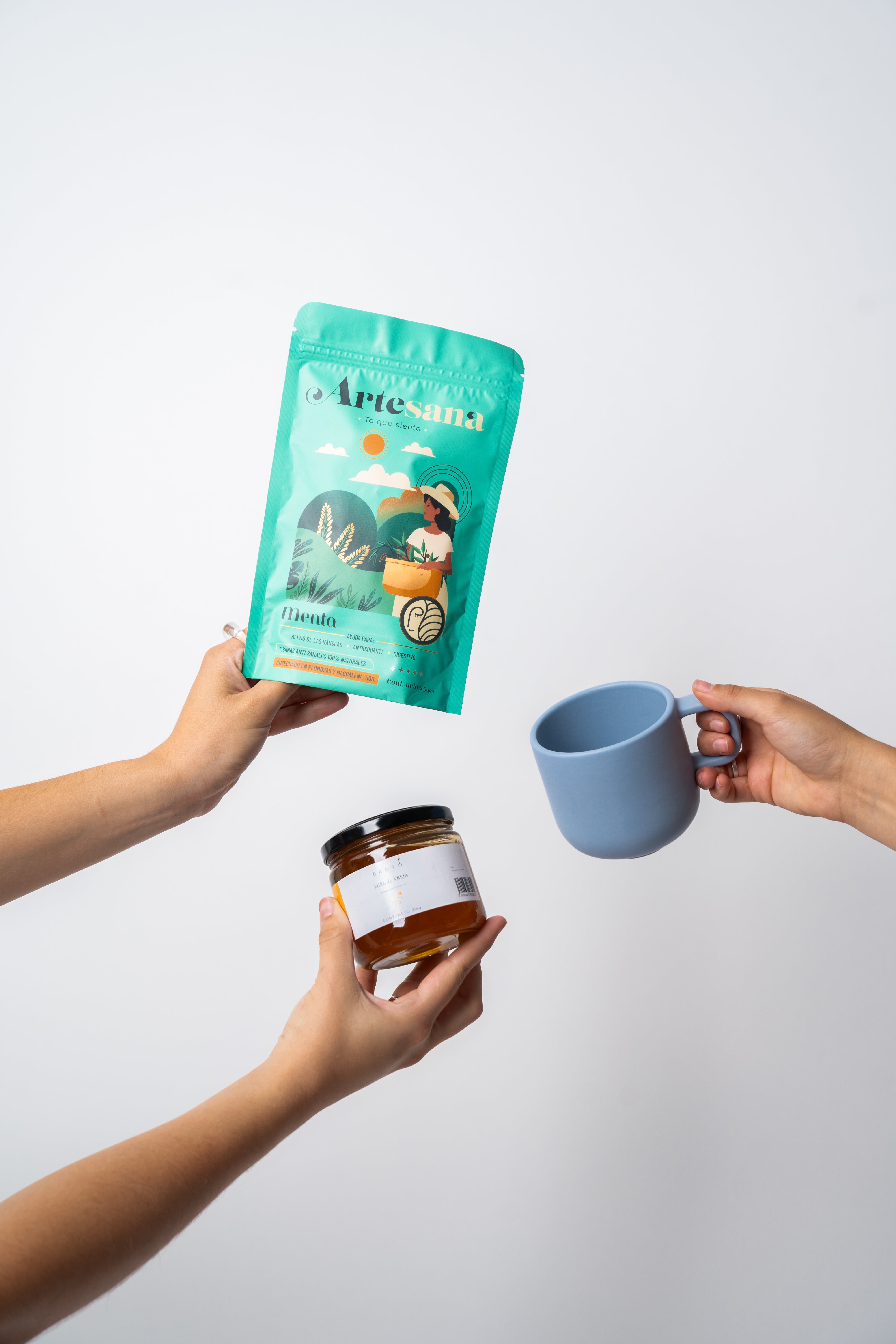 Tisana Gourmet | Tisana + Miel + Taza Premium