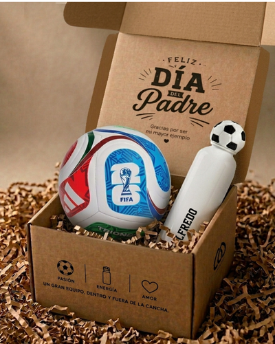 Regalo Futbolero con Balón Oficial