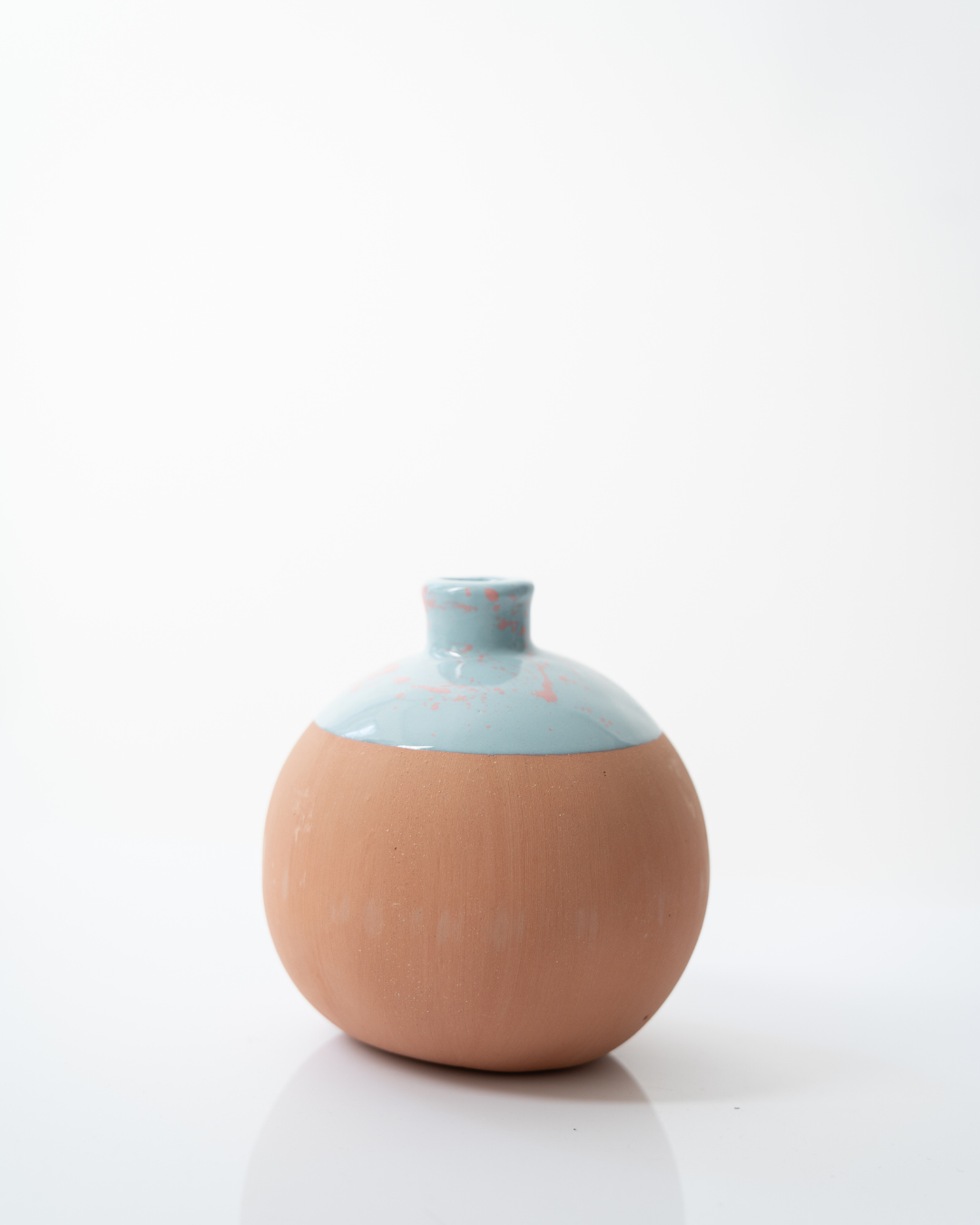 Florero de cerámica | Verde grande