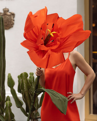 Flor Eterna Gigante | Hecha a Mano