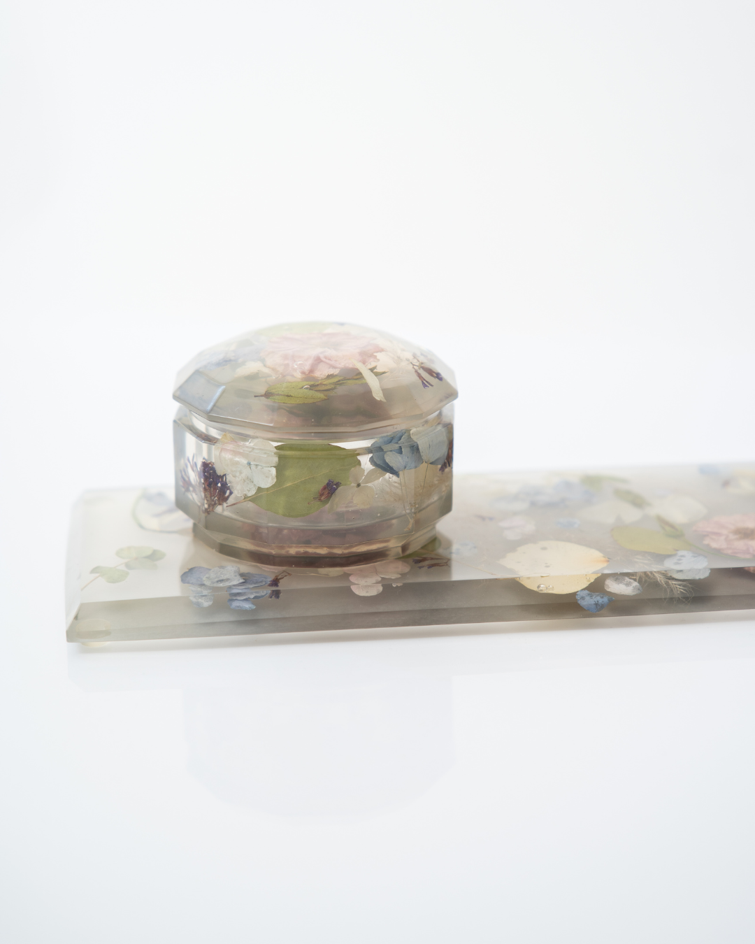 Joyero & Bandeja Flores Naturales