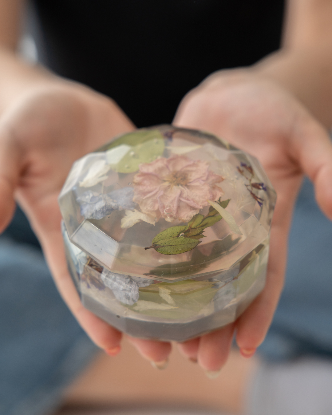 Joyero & Bandeja Flores Naturales