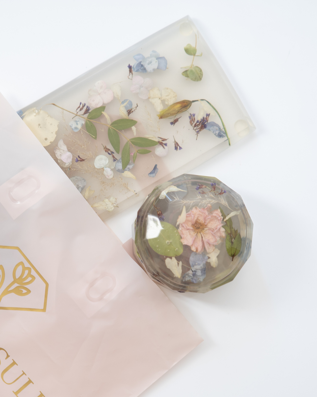 Joyero & Bandeja Flores Naturales