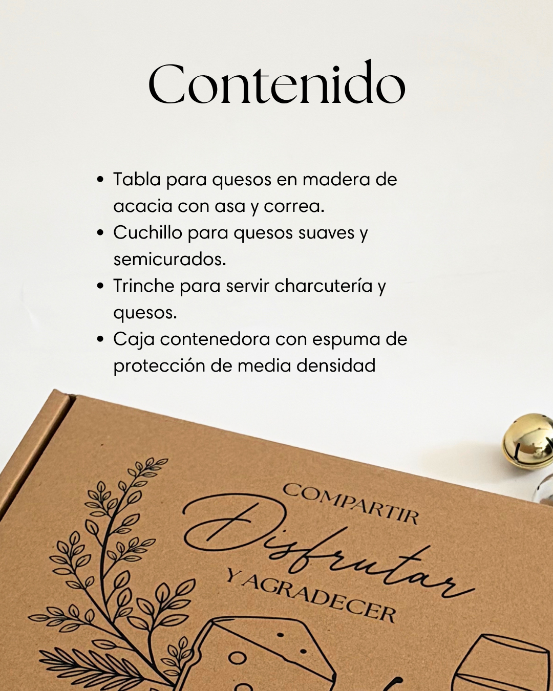 Set para Quesos Acacia