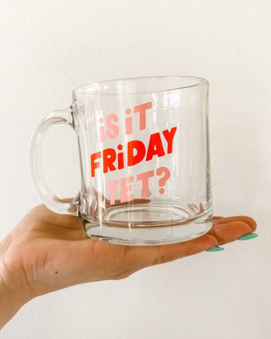 Taza de Vidrio Personalizada