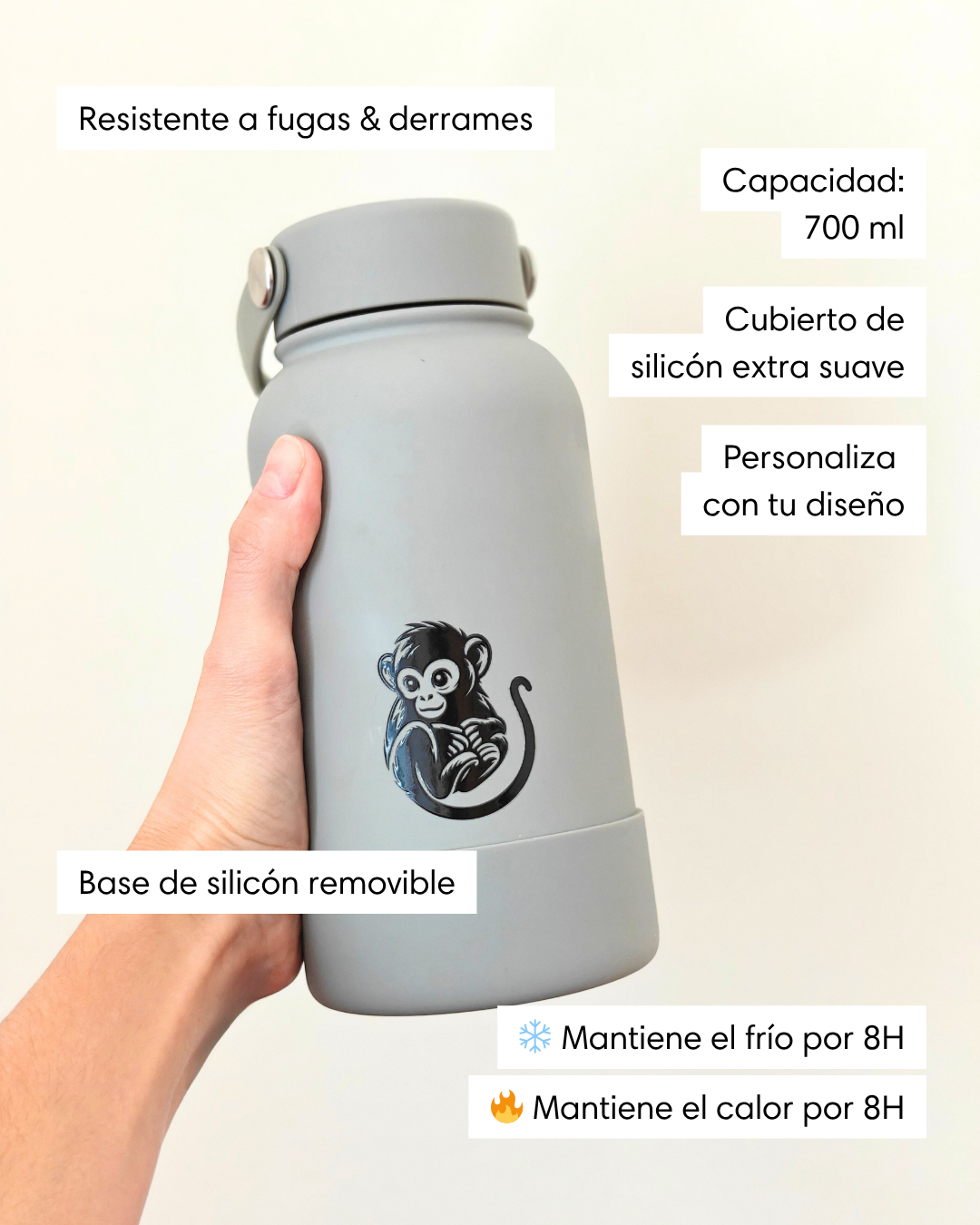 Termo Silicón Personalizado