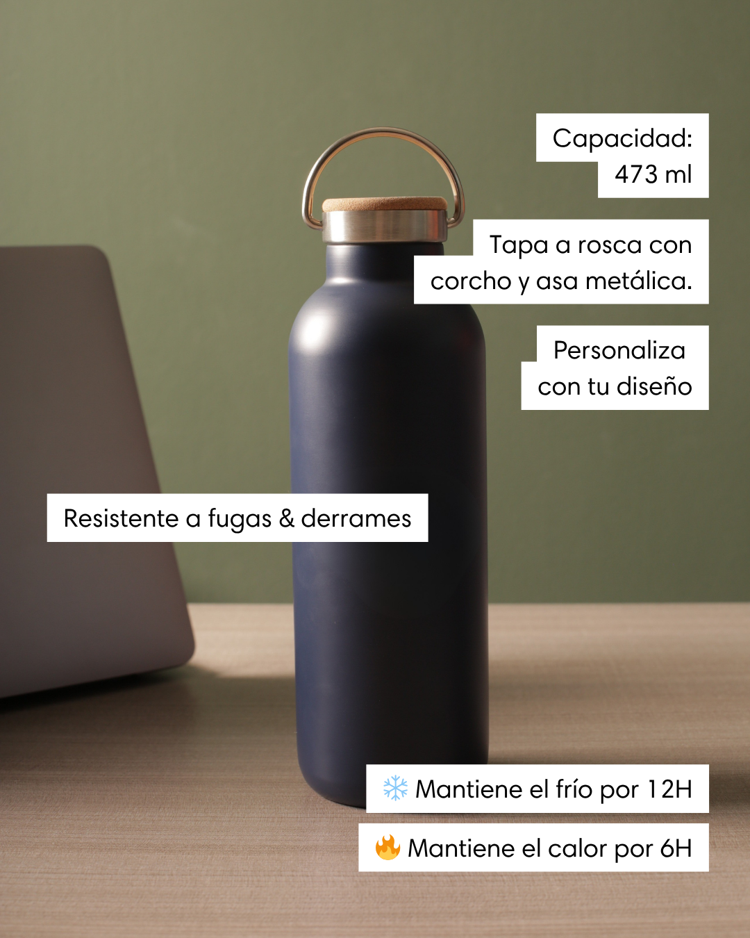 Termo Cork Personalizado