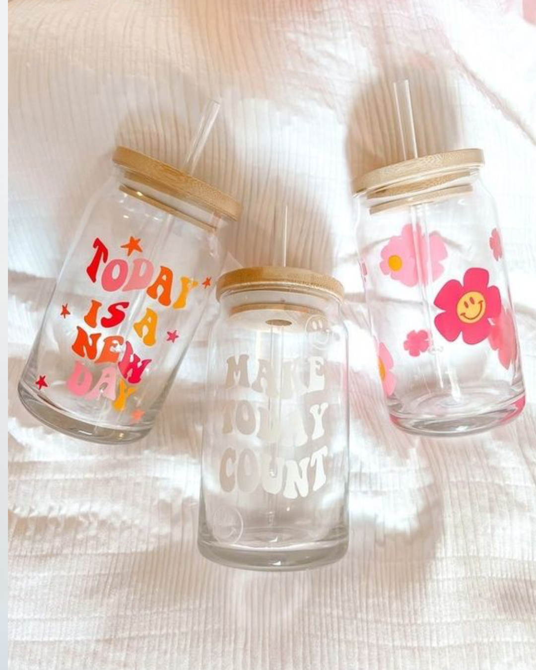 Vaso de Vidrio Personalizado