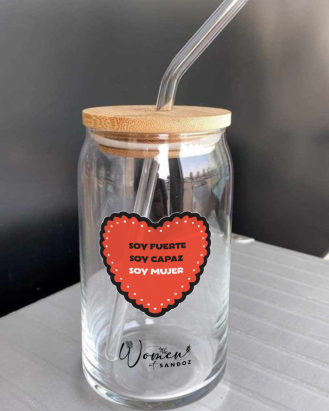 Vaso de Vidrio Personalizado