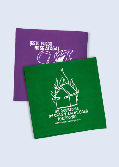 Pack 2 Pañuelos Feministas