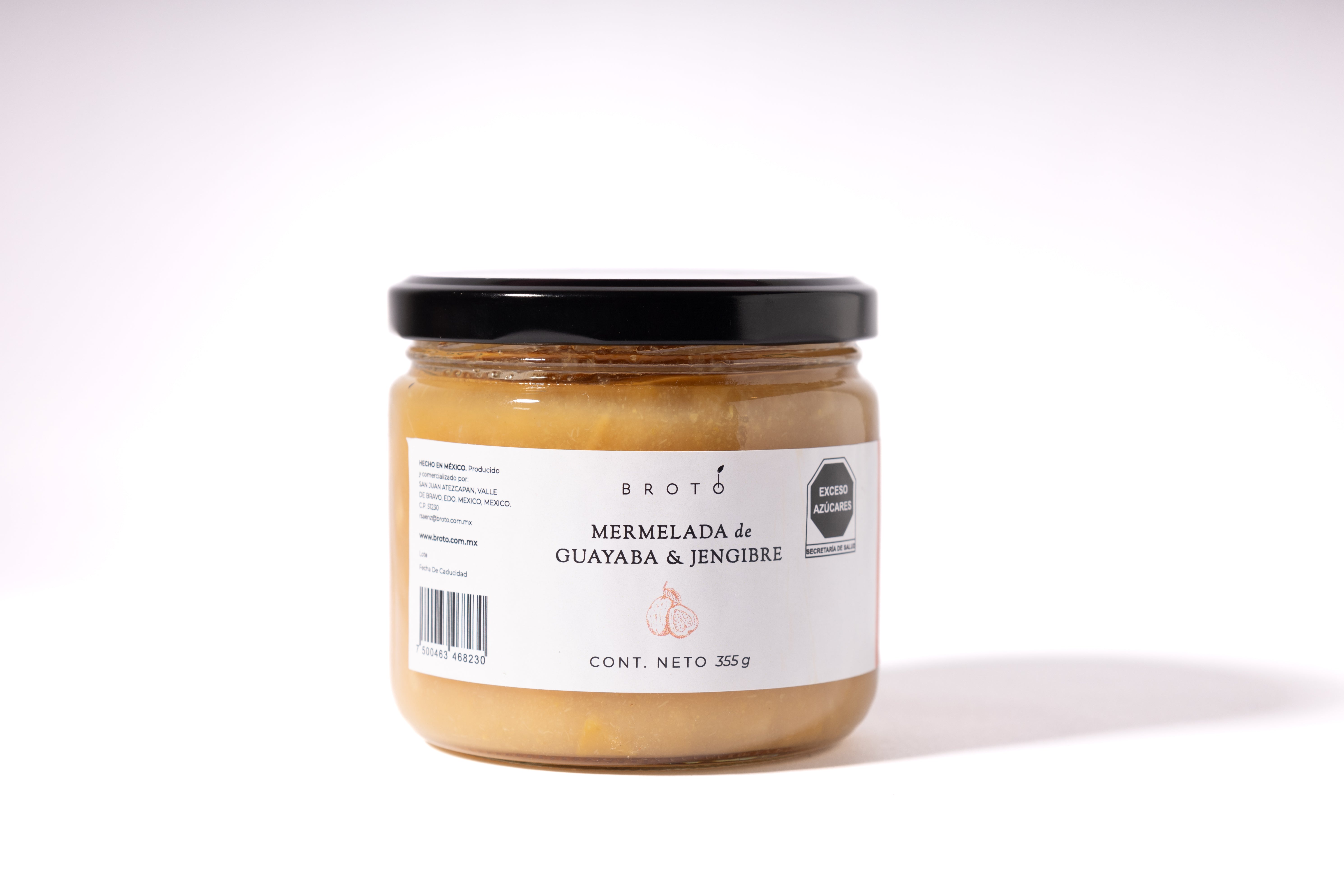 Mermelada de Guayaba y Jengibre | 100% Natural (335 g)