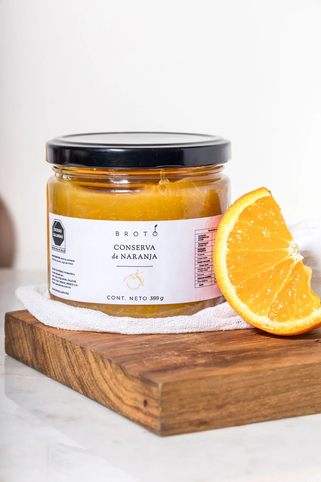 Conserva de Naranja Orgánica | 100% Natural (335 g)