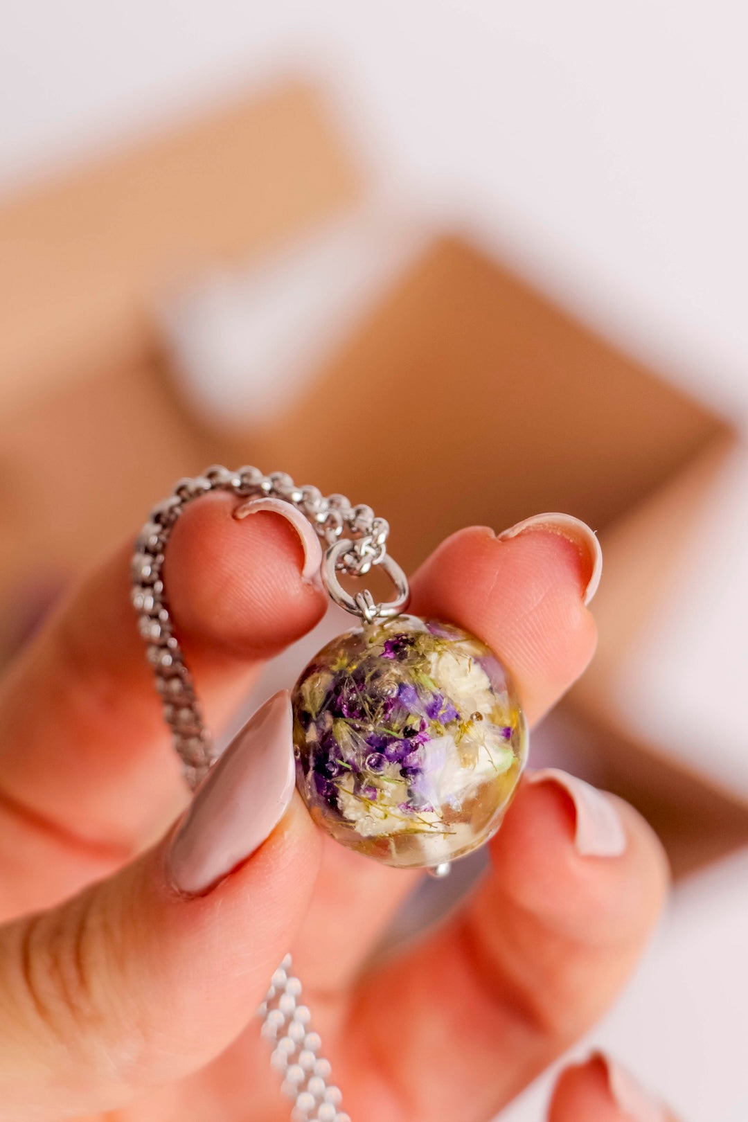 Bolita | Collar de Flores Naturales