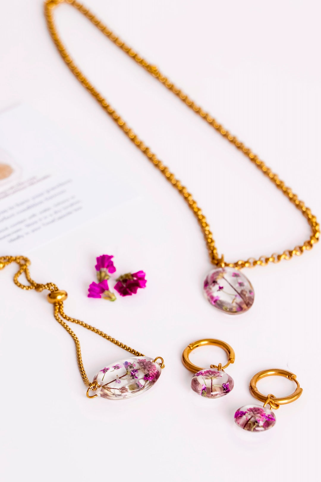 Primavera en Morado | Set de Flores Naturales